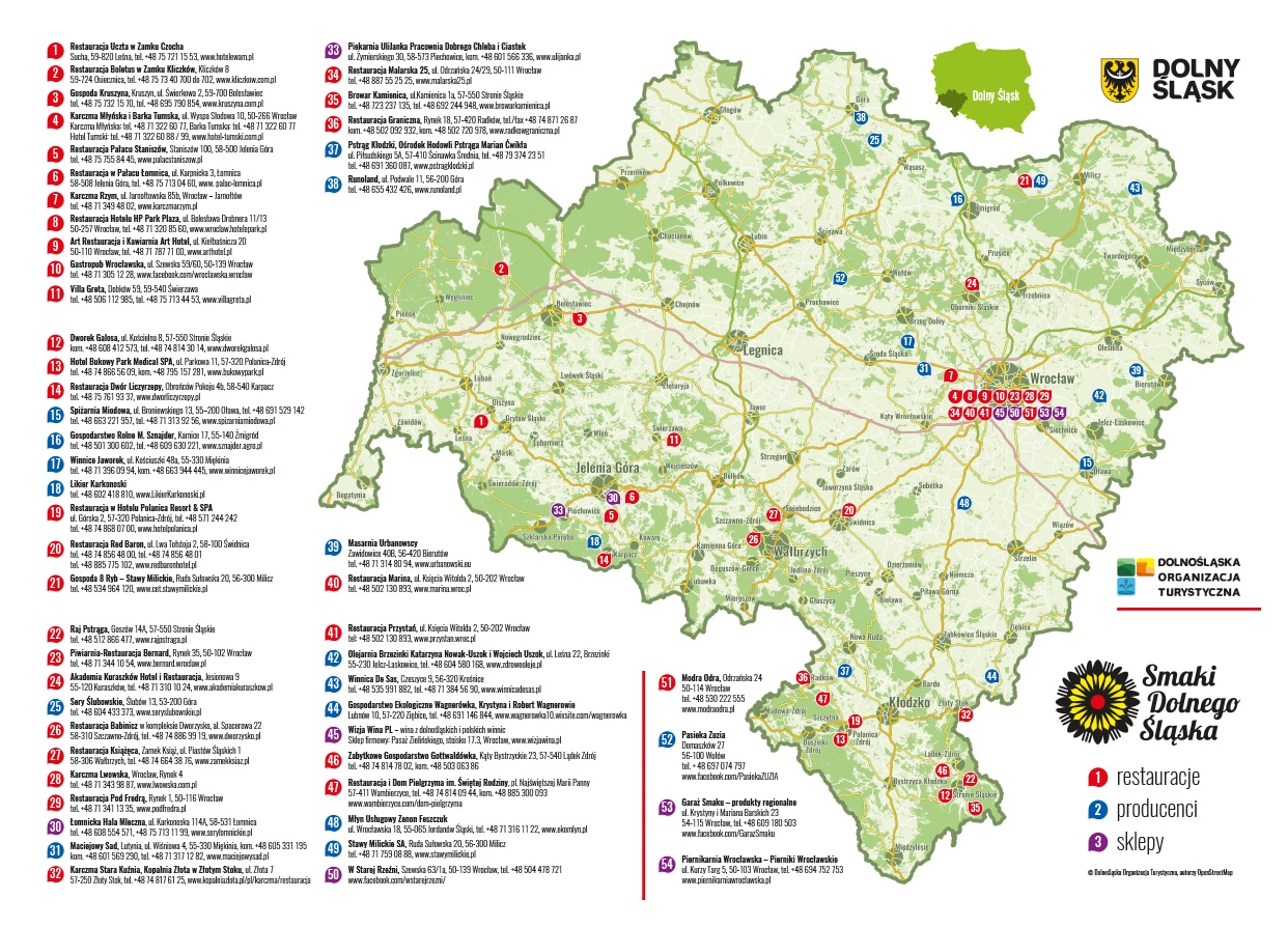 Mapa Smaków Dolnego Śląska