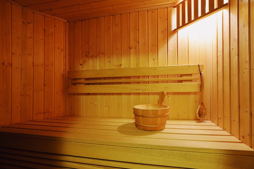 Sauna. Zdjęcie Sara. Blog SunSeasons24